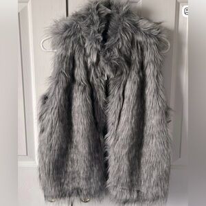 Ci Sono Cavalini grey Sherpa Faux